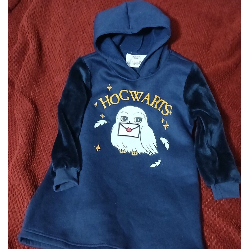 Harry Potter Hogwarts Sweatshirt Dress Girls Size 6/7